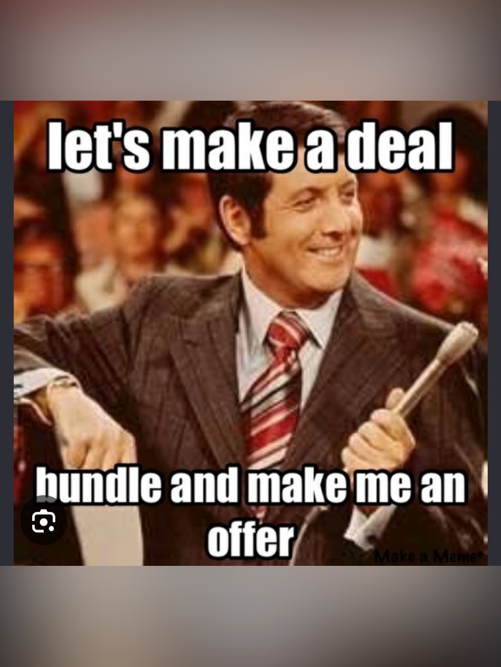 Make me an offer